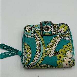 Vera Bradley Turquoise Floral Wallet